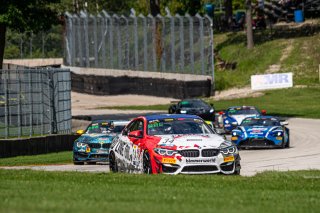 #34 BMW M4 GT4 of James Walker and Bill Auberlen, BimmerWorld Racing, Pro_am, Pirelli GT4 America, SRO America, Road America, Elkhart Lake, Aug 2021.
 | SRO Motorsports Group