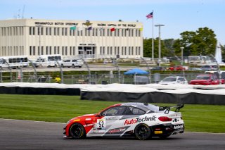 #52 BMW M4 GT4 of Tom Capizzi and John Capestro-Dubets, Pro-Am, Pirelli GT4 America, SRO, Indianapolis Motor Speedway, Indianapolis, IN, USA, October 2021
 | Brian Cleary/SRO