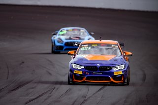 #119 BMW M4 GT4 of Sean Quinlan and Tom Dyer, Stephen Cameron Racing, Pro-Am, Pirelli GT4 America, SRO, Indianapolis Motor Speedway, Indianapolis, IN, USA, October 2021
 | Brian Cleary/SRO