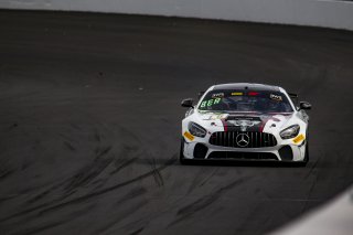 #16 Mercedes-AMG GT4 of Jon Barry and Kris Wilson, Capstone Motorsports, Am, Pirelli GT4 America, SRO, Indianapolis Motor Speedway, Indianapolis, IN, USA, October 2021
 | Brian Cleary/SRO