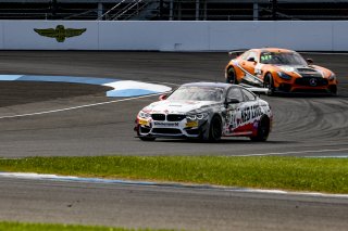 #34 BMW M4 GT4 of James Walker and Bill Auberlen, BimmerWorld Racing, Pro_am, Pirelli GT4 America, SRO, Indianapolis Motor Speedway, Indianapolis, IN, USA, October 2021
 | Brian Cleary/SRO