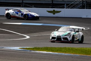 #68 Toyota GR Supra GT4 of Kevin Conway and John Geesbreght, Smooge Racing, Am, Pirelli GT4 America, SRO, Indianapolis Motor Speedway, Indianapolis, IN, USA, October 2021
 | Brian Cleary/SRO
