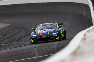 #59 Aston Martin Vantage AMR GT4 of Paul Terry and Valentin Hasse-Clot, WR Racing, Pro-Am, Pirelli GT4 America, SRO, Indianapolis Motor Speedway, Indianapolis, IN, USA, October 2021
 | Sarah Weeks/SRO             