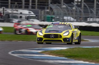 #89 Mercedes-AMG GT4 of Ross Chouest and Aaron Povoledo, RENNtech Motorsports, Pro-Am, Pirelli GT4 America, SRO, Indianapolis Motor Speedway, Indianapolis, IN, USA, October 2021
 | Brian Cleary/SRO