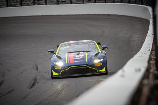#59 Aston Martin Vantage AMR GT4 of Paul Terry and Valentin Hasse-Clot, WR Racing, Pro-Am, Pirelli GT4 America, SRO, Indianapolis Motor Speedway, Indianapolis, IN, USA, October 2021
 | SRO Motorsports Group