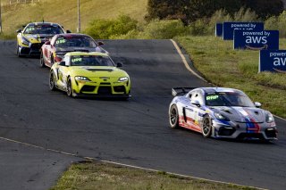 #17 Porsche 718 Cayman GT4 RS Clubsport of Dr. James Rappaport and Todd Hethington, The Racers Group, GT4 America, Am, SRO America, Sonoma Raceway, Sonoma, CA, April  2022.
 | Brian Cleary/SRO