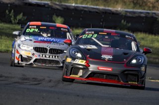 #83 Porsche718 Cayman GT4 RS Clubsport of Juan Martinez and Nelson Calle, RS1, GT4 America, Am, SRO America, Sonoma Raceway, Sonoma, CA, April  2022.
 | Brian Cleary/SRO