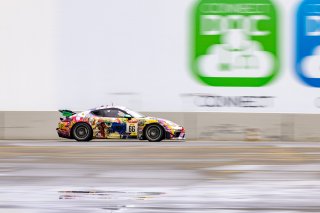 #66 Porsche 718 Cayman GT4 RS Clubsport of Derek DeBoer and Jason Alexandris, The Racers Group, GT4 America, Am, SRO America, Sonoma Raceway, Sonoma, CA, April  2022.
 | @RegisLefebure.com