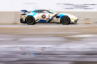 #2 Aston Martin Vantage AMR GT4 of Jason Bell and Andrew Davis, GMG Racing, GT4 America, Pro-Am, SRO America, Sonoma Raceway, Sonoma, CA, April  2022.
 | @RegisLefebure.com