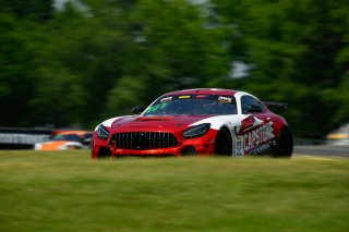 #32 Mercedes-AMG GT4 of Kris Wilson and Cole Ciraulo, Snow Brothers Racing, GT4 America, Pro-Am, SRO America, VIR, Virginia International Rcaeway, Alton, Virginia, June 2022.
 | Fred Hardy/SRO