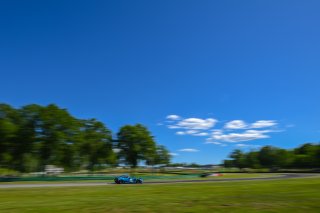 #79 Mercedes-AG GT4 of Chris Gumprecht and Kyle Marcelli, RENNtech Motorsports, GT4 America, Pro-Am, SRO America, VIR, Virginia International Rcaeway, Alton, Virginia, June 2022.
 | Fred Hardy/SRO
