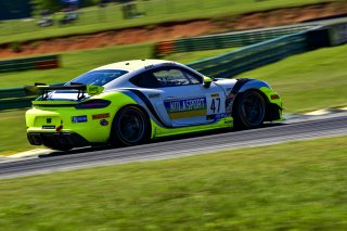 #47 Porsche 718 Cayman GT4 RS Clubsport of Scott Noble and Jason Hart, NOLASPORT, GT4 America, Pro-Am, SRO America, VIR, Virginia International Rcaeway, Alton, Virginia, June 2022.
 | James Lietz/SRO