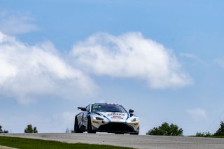 #2 Aston Martin Vantage AMR GT4 of Jason Bell and Andrew Davis, GMG Racing, GT4 America, Pro-Am, SRO America, Road America, Elkhart Lake, WI, August 2022
 | Brian Cleary/SRO