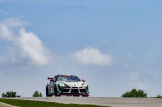 #68 Toyota GR Supra GT4 of Kevin Conway and John Geesbreght, Smooge Racing, GT4 America, Silver, SRO America, Road America, Elkhart Lake, WI, August 2022
 | Brian Cleary/SRO