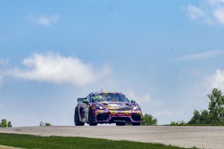 SRO America, Road America, Elkhart Lake, WI, August 2022#66 Porsche 718 Cayman GT4 RS Clubsport of Derek DeBoer and Jason Alexandris, The Racers Group, GT4 America, Am
 | Brian Cleary/SRO
