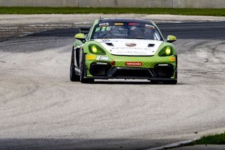 #18 Porsche 718 Cayman GT4 RS Clubsport of Eric Filgueiras and Steven McAleer, RS1, GT4 America, Pro-Am, SRO America, Road America, Elkhart Lake, WI, August 2022
 | Brian Cleary/SRO