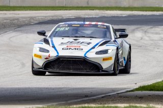 #2 Aston Martin Vantage AMR GT4 of Jason Bell and Andrew Davis, GMG Racing, GT4 America, Pro-Am, SRO America, Road America, Elkhart Lake, WI, August 2022
 | Brian Cleary/SRO
