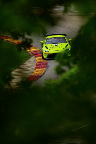 #55 Aston Martin Vantage AMR GT4 GT4 of Moisey Uretsky and Justin Piscitelli, Accelerating Performance, GT4 America, Pro-Am, SRO America, Road America, Elkhart Lake, Wisconsin, August 2022.
 | Fred Hardy | SRO
