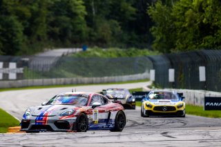 #17 Porsche 718 Cayman GT4 RS Clubsport of Dr. James Rappaport and Todd Hetherington, The Racers Group, GT4 America, Am, SRO America, Road America, Elkhart Lake, WI, August 2022
 | Regis Lefebure/SRO