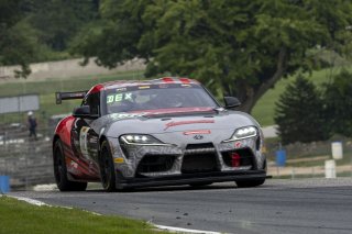 #112 Toyota GR Supra GT4 of Dominc Starkweather and Ryan Dexter, Dexter Racing, GT4 America, Pro-Am, SRO America, Road America, Elkhart Lake, WI, August 2022
 | Brian Cleary/SRO