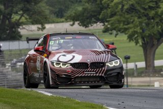 #52 BMW M4 GT4 of Tom Capizzi and John Capestro-Dubets, Auto Technic Racing, GT4 America, Pro-Am, SRO America, Road America, Elkhart Lake, WI, August 2022
 | Brian Cleary/SRO