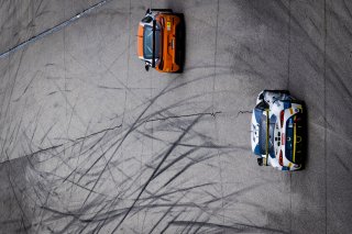 #19 Porsche 718 Cayman GT4 RS Clubsport of Alain Staid and Thomas Merrill, NOLASPORT, GT4 America, Pro-Am, #16 Toyota GR Supra GT4 of Gregory Liefooghe and Damon Surzyshyn, Forbush Performance, SRO America, Road America, Elkhart Lake, WI, August 2022
 | Regis Lefebure/SRO