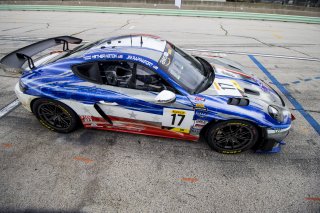 #17 Porsche 718 Cayman GT4 RS Clubsport of Dr. James Rappaport and Todd Hetherington, The Racers Group, GT4 America, Am, SRO America, Road America, Elkhart Lake, WI, August 2022
 | Brian Cleary/SRO