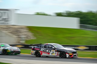 #36 BMW M4 GT4 of James Clay and Charlie Postins, BimmerWorld, GT4 America, Am, RO America, Road America, Elkhart Lake, Wisconsin, August 2022.
 | Fred Hardy | SRO