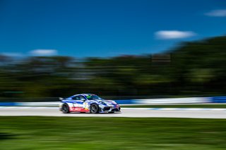 #17 Porsche 718 Cayman GT4 RS Clubsport of Dr. James Rappaport and Todd Hetherington, The Racers Group, GT4 America, Am, SRO America, Sebring International Raceway, Sebring, FL, September 2022.
 | SRO Motorsports Group