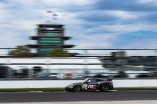 #83 Porsche718 Cayman GT4 RS Clubsport of Juan Martinez and Nelson Calle, RS1, GT4 America, Am, SRO America, Indianapolis Motor Speedway, Indianapolis, Indiana, Oct 2022.
 | Fabian Lagunas/SRO        
