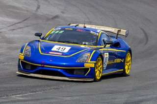 #49 Saleen 1 GT4 of Steve Saleen and Eric Curran, Team Saleen, GT4 America, INV, SRO America, New Orleans Motorsports Park, New Orleans, LA, May 2022.
 | Brian Cleary/SRO