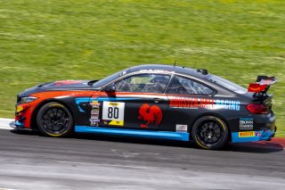 $80 BMW M4 GT4 of Todd Brown and Johan Schwartz, Rooster Hall Racing, GT4 America, Am, SRO America, New Orleans Motorsports Park, New Orleans, LA, May 2022.
 | Brian Cleary/SRO