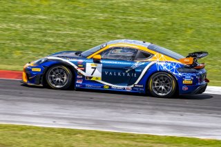 #7 Porsche 718 Cayman GT4 RS Clubsport of Sean Gibbons and Sam Owens, NOLASPORT, GT4 America, Am, SRO America, New Orleans Motorsports Park, New Orleans, LA, May 2022.
 | Brian Cleary/SRO