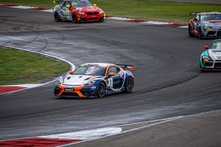 SRO America, New Orleans Motorsports Park, New Orleans, LA, May 2022.#7 Porsche 718 Cayman GT4 RS Clubsport of Sean Gibbons and Sam Owens, NOLASPORT, GT4 America, Am
 | SRO Motorsports Group