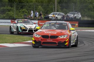 #51 BMW M4 GT4 of Austen Smith and Zack Anderson, Auto Technic Racing, GT4 America, Silver, SRO America, New Orleans Motorsports Park, New Orleans, LA, May 2022.
 | Brian Cleary/SRO