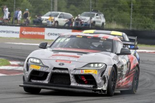 #112 Toyota GR Supra GT4 of Dominc Starkweather and Ryan Dexter, Dexter Racing, GT4 America, Pro-Am, SRO America, New Orleans Motorsports Park, New Orleans, LA, May 2022.
 | Brian Cleary/SRO
