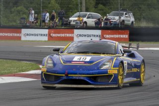 #49 Saleen 1 GT4 of Steve Saleen and Eric Curran, Team Saleen, GT4 America, INV, SRO America, New Orleans Motorsports Park, New Orleans, LA, May 2022.
 | Brian Cleary/SRO