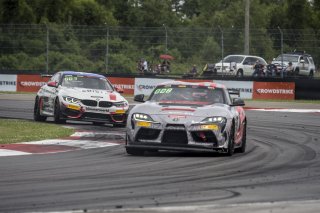 #112 Toyota GR Supra GT4 of Dominc Starkweather and Ryan Dexter, Dexter Racing, GT4 America, Pro-Am, SRO America, New Orleans Motorsports Park, New Orleans, LA, May 2022.
 | Brian Cleary/SRO