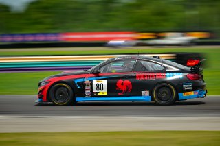 $80 BMW M4 GT4 of Todd Brown and Johan Schwartz, Rooster Hall Racing, GT4 America, Am, SRO NOLA, May 2022
 | Fred Hardy II/SRO