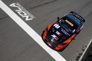 #22 Nissan Z GT4 of Eric Powell and Colin Harrison, Techsport Racing, Pirelli GT4 America, Am, SRO America, NOLA Motorsports Park, New Orleans, LA, April 2023.
 | Brian Cleary/SRO
