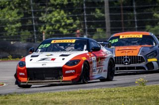 #23 Nissan Z GT4 of Bryan Heitcotter and Tyler Stone, Techsport Racing, Pirelli GT4 America, Pro-Am, SRO America, NOLA Motorsports Park, New Orleans, LA, April 2023.
 | Brian Cleary/SRO