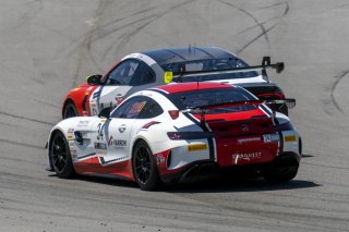 #34 Mercedes-AMG GT4 of Michai Stephens and Jesse Webb, Conquest Racing/WF Motorsports, Pirelli GT4 America, Silver, #51 BMW M4 GT4 of John Dubets and Zac Anderson, Auto Technic Racing, SRO America, NOLA Motorsports Park, New Orleans, LA, April 2023.
 | Brian Cleary/SRO