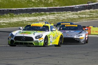 #29 Mercedes-AMG GT4 of Peter Atwater and Luca Mars, JTR Motorsports Engineering, Pirelli GT4 America, Pro-Am, SRO America, Sonoma Raceway, Sonoma, CA, April 2023.
 | Brian Cleary/SRO