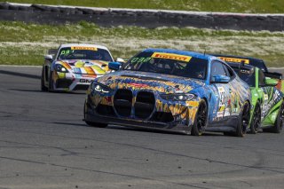 #438 BMW M4 GT4 of Robert Mau and Chris Allen, STR38 Motorsports, Pirelli GT4 America, Am, SRO America, Sonoma Raceway, Sonoma, CA, April 2023.
 | Brian Cleary/SRO