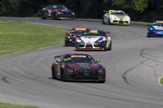 #89 Mercedes-AMG GT4 of Thomas Johnson and Michael Auriemma, RENNtech Motorsports, Pirelli GT4 America, Am, SRO America, VIRginia International Raceway, Alton VA, June 2023.
 | Brian Cleary/SRO