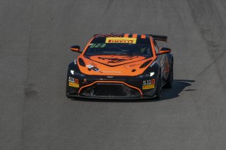 #8 Aston Martin Vantage AMR GT4 of Elias Sabo and Andy Lee, Flying Lizards Motorsports, Pirelli GT4 America, Pro-Am, SRO America, Circuit of the Americas, Austin TX, May 2023.
 | Brian Cleary/SRO