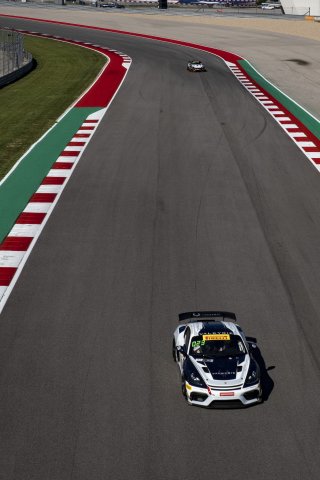 #95 Porsche 718 Cayman GT4 RS Clubsport of Rob Ferriol and Will Owen, OGH/Valkyrie Velocity, Pirelli GT4 America, Pro-Am, SRO America, Circuit of the Americas, Austin TX, May 2023.
 | Brian Cleary/SRO
