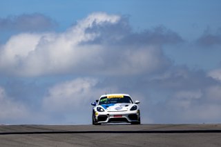#96 Porsche 718 Cayman GT4 RS Clubsport of Chris Walsh and Dominic Starkweather, OGH/Valkyrie Velocity, Pirelli GT4 America, Silver, SRO America, Circuit of the Americas, Austin TX, May 2023.
 | Brian Cleary/SRO