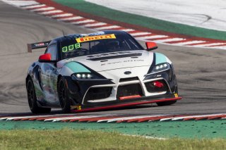 #68 Toyota Gazoo Racing GR Supra GT4 of Kevin Conway and John Geesbreght, Smooge Racing, Pirelli GT4 America, Silver, SRO America, Circuit of the Americas, Austin TX, May 2023.
 | Brian Cleary/SRO