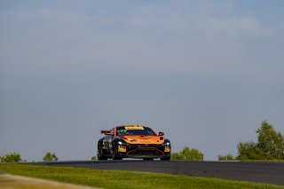 #8 Aston Martin Vantage AMR GT4 of Elias Sabo and Andy Lee, Flying Lizards Motorsports, Pirelli GT4 America, Pro-Am, SRO America, Road America, Elkhart Lake, WI, August 2023.
 | Brian Cleary/SRO